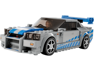 LEGO 76917 Nissan Skyline GT-R 34, Usado completo