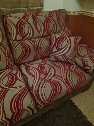 Sofá Cama 1.35 Tapicería Nueva Hecho a Mano
