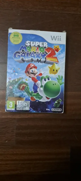 Gioco nintendo wii Super Mario Galaxy 2 Cartonato