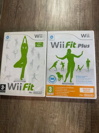 Juegos Wii Fit y Wii Fit Plus
