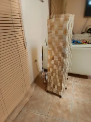 Lampada Vintage Mosaico Madreperla Anni '70