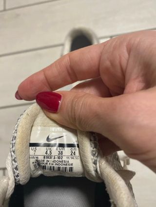 Scarpe running Nike bianche n. 38