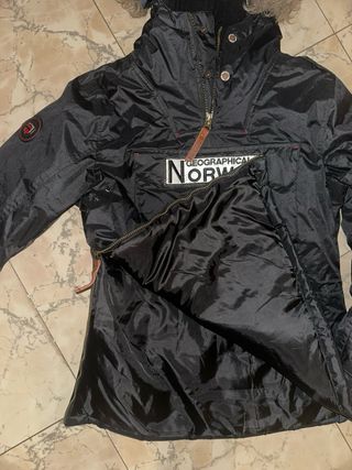Chaqueta Geographical Norway Negra