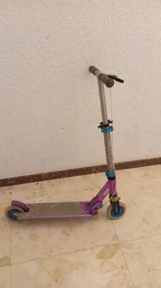 Patinete Oxelo niña morado