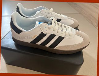 Adidas Samba OG Clásicas Blanco Negro EU41