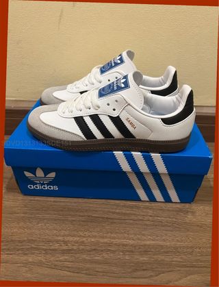Adidas Samba OG Clásicas Blanco Negro EU41