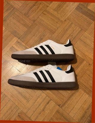 Adidas Samba OG Blancas Negras Talla 40