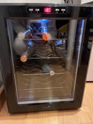 Vinoteca Frigorífico Negro