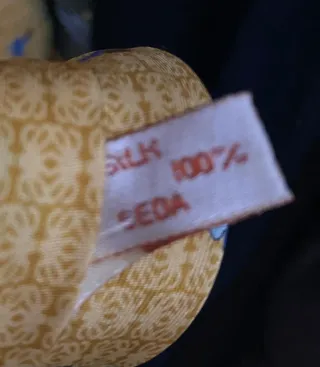 Corbata Loewe Seda Vintage