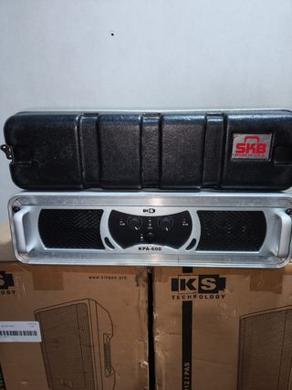 Pack Sonido: 4 Altavoces 12 + Etapa + Rack