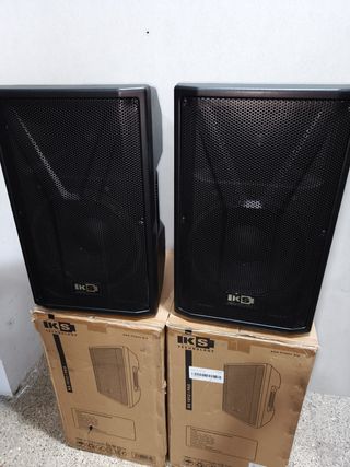 Pack Sonido: 4 Altavoces 12 + Etapa + Rack