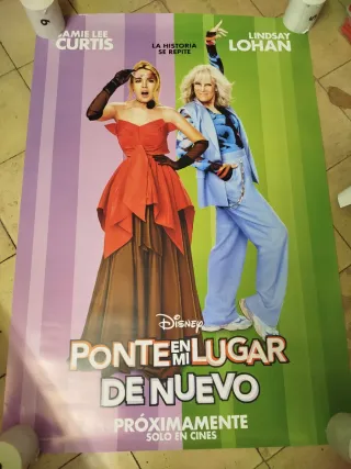 Póster cine Ponte en mi lugar de nuevo 2025