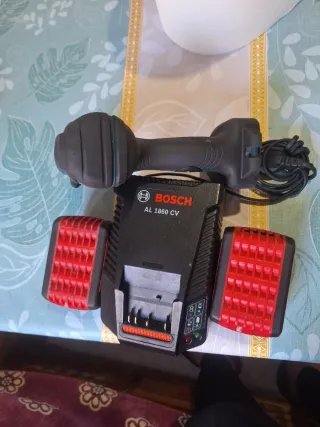 Taladro Bosch GSB 18V-110 C + Cargador + 2 Batería