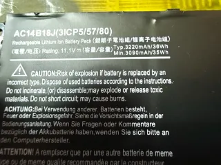 Batteria HUBEI AC14B18J per Acer Chromebook