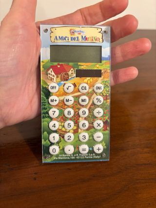 Calcolatrice Amici del Mulino