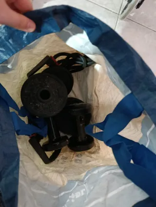 Juego de pesas y banda elástica