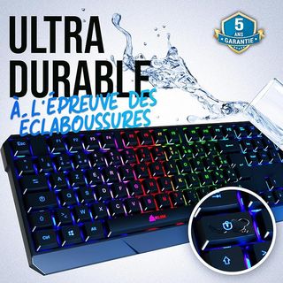 Teclado Gaming KLIM Chroma AZERTY RGB