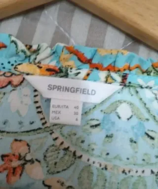 Blusa manga larga de Springfield, talla L