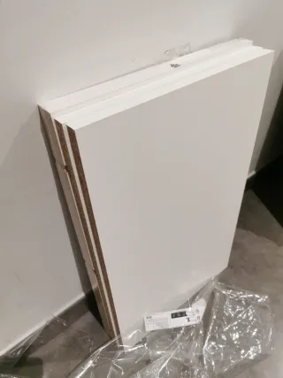 4 Baldas Ikea UTRUSTA Blancas