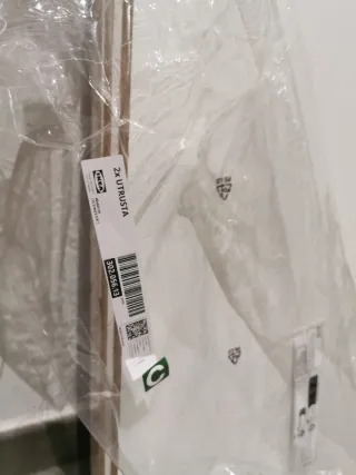 4 Baldas Ikea UTRUSTA Blancas