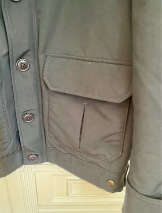 Cazadora Blauer Bomber Cuello Pelo Desmontable .