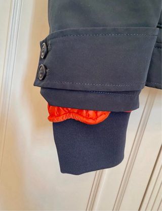 Cazadora Blauer Bomber Cuello Pelo Desmontable .