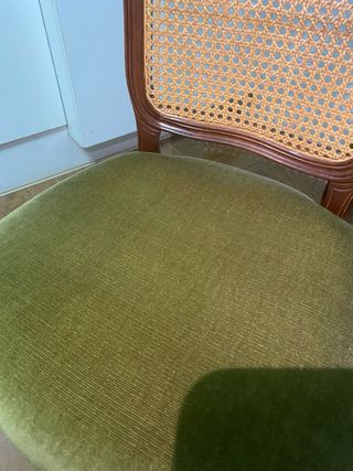 Sillas Clásicas Madera y Ratán (4 uds)