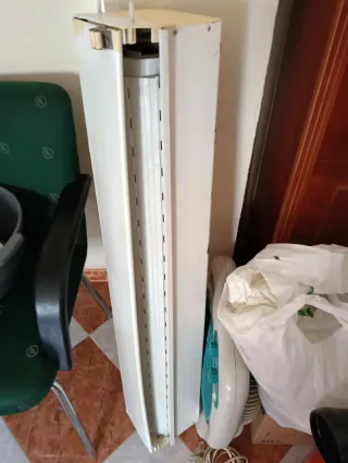 Persiana enrollable blanca de 100cm