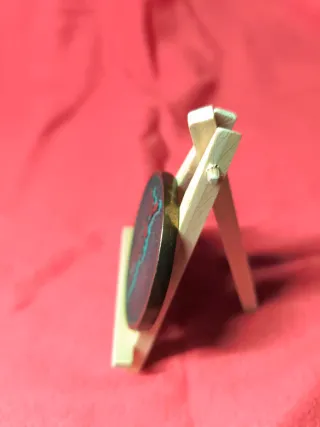 Medalla bronce años 80 figura humana