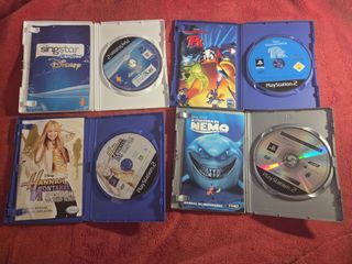 8 Jogos PS2 Infantis Variados