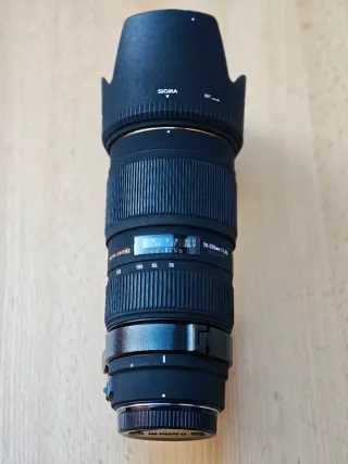 Teleobjetivo Sigma 70-200mm 1:2.8 II Sony