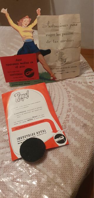 Maquina de coger puntos vintage