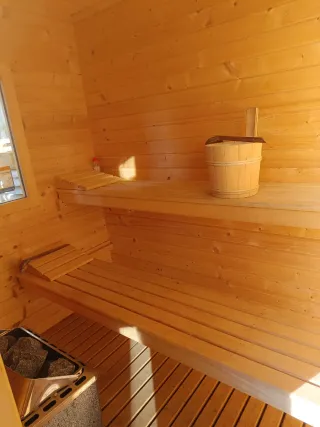Sauna Finlandesa Eléctrica + Piedras