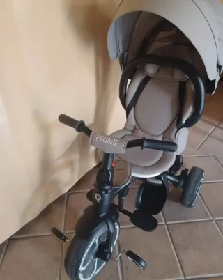 Triciclo Q Play Prime Gris