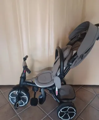 Triciclo Q Play Prime Gris