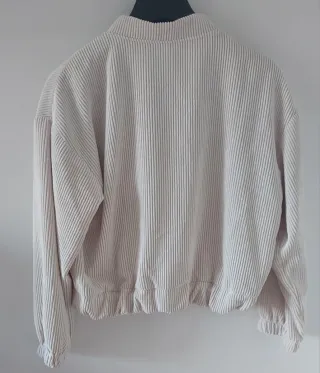 Chaqueta bomber beige mujer Talla M