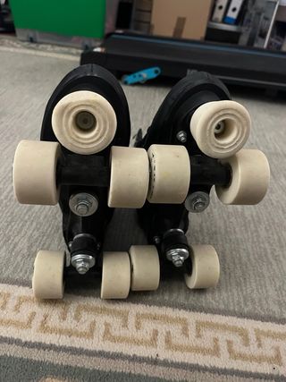 Patines Oxelo 4 ruedas negros talla 37