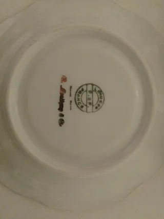 Juego de té porcelana japonesa Kutani