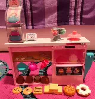 Set di Gioco Pasticceria di Barbie COMPLETA