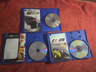 6 Jogos PS2 Corrida - Prostreet, F1 05, etc.