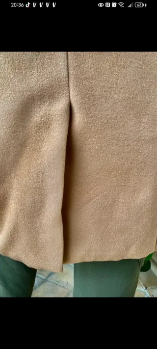 Gabardina Abrigo Unisex Beige