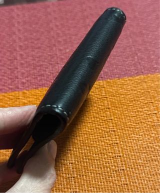 Tarjetero de piel negro Nuevo