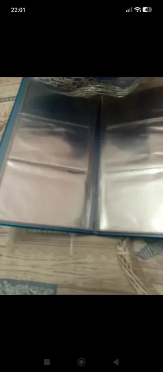 Raccoglitore schede telefoniche e carte da collezi