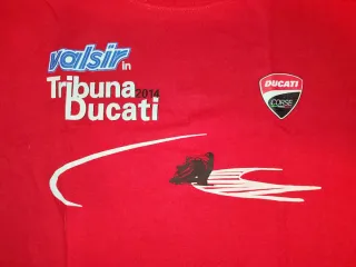Maglietta Ducati Tribuna Valsir taglia L Originale