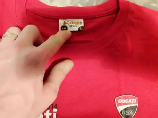 Maglietta Ducati Tribuna Valsir taglia L Originale