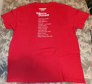 Maglietta Ducati Tribuna Valsir taglia L Originale