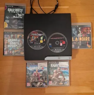 Consola PS3 320 GB+ Juegos