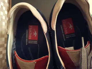 Zapatos Fluchos Azul Marino