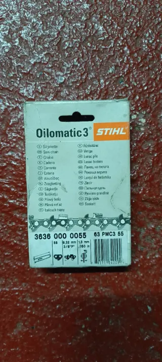 Lote 4 cadenas motosierra NUEVAS – STIHL y OREGON