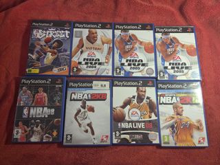 8 Jogos NBA PS2